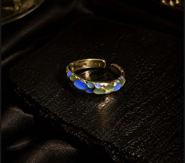 Mosaic Meadow Ring