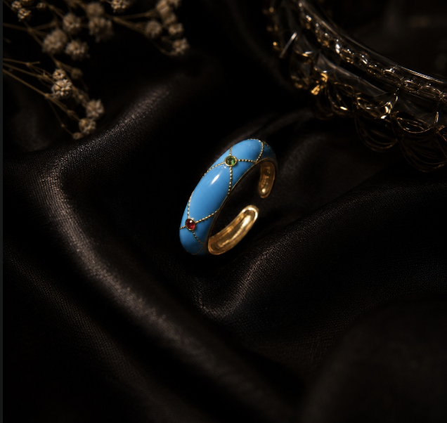 Aqua Luxe Adjustable Ring