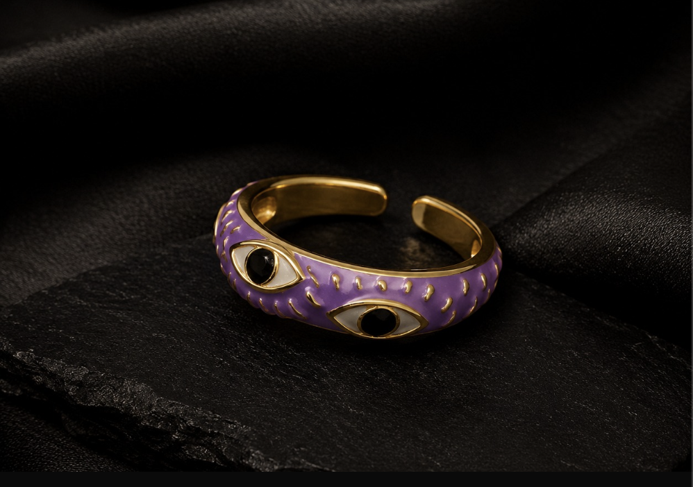 Evil Eye Luxe Ring